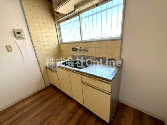 八尾市山本町北７丁目の賃貸マンションのキッチン
