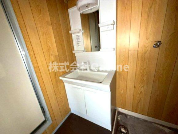 八尾市山本町北７丁目の賃貸マンションの洗面所
