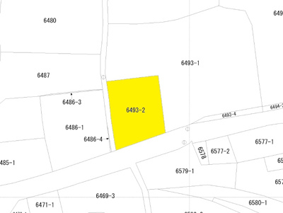 【土地図】 | いちき串木野市生福 戸建
