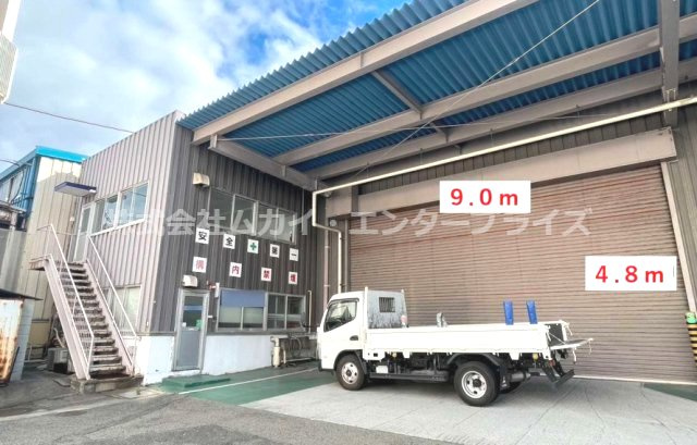 西淀川区中島2丁目　貸倉庫の外観|外観もきれいです