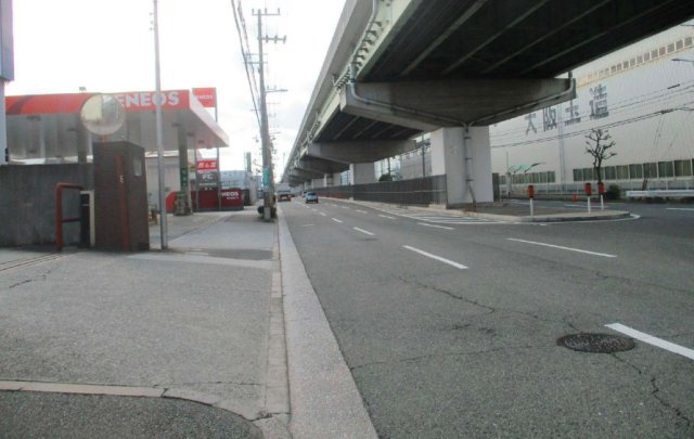 西淀川区中島2丁目　貸倉庫の周辺|前面の通りです☆