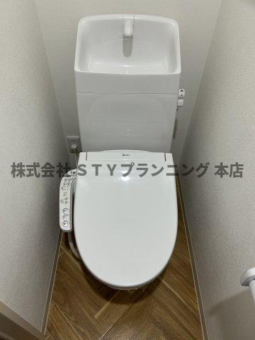 仲介手数料０円！Calm御器所のトイレ