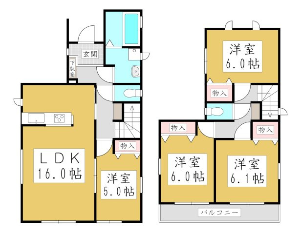 【間取り】 | Kolet見沼代親水公園＃02