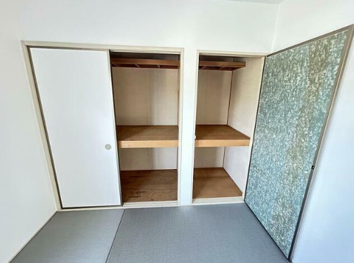 熊本市南区田迎３丁目のアパートの収納