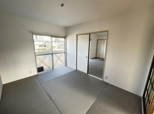 熊本市南区田迎３丁目のアパートの和室