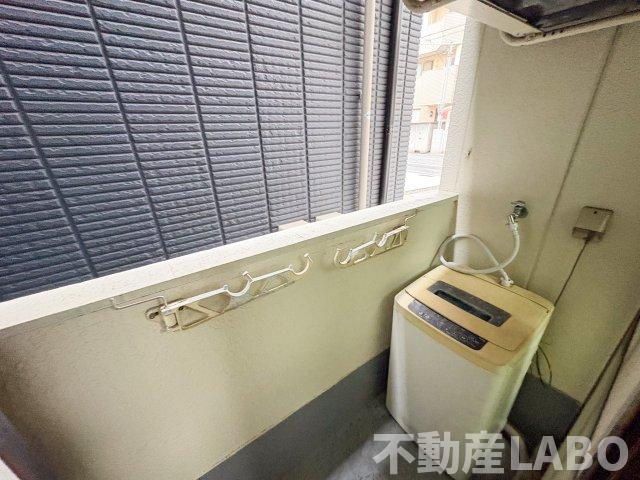 ロイヤルパレス東住吉のバルコニー