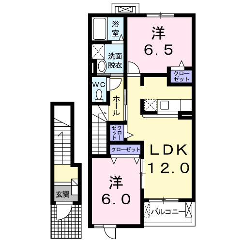 【間取り】 | ルーチェ・Ⅱ