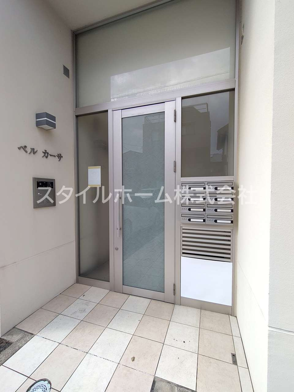 ベルカーサのエントランス