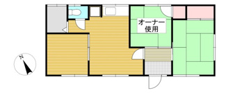 【間取り】 | 旭町平屋倉庫