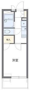 レオパレスカリスの間取り