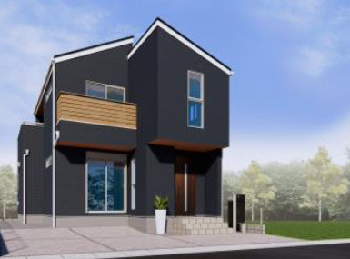 【仲介手数料無料】狭山市水野２号棟　狭山市の新築住宅なら西武ハウジングの外観パース