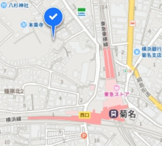 メゾン・ド・ブランの地図