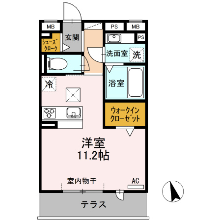 あいりす浄水の間取り