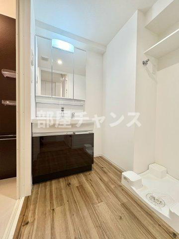 ディアレイシャス金山Ⅱの独立洗面台