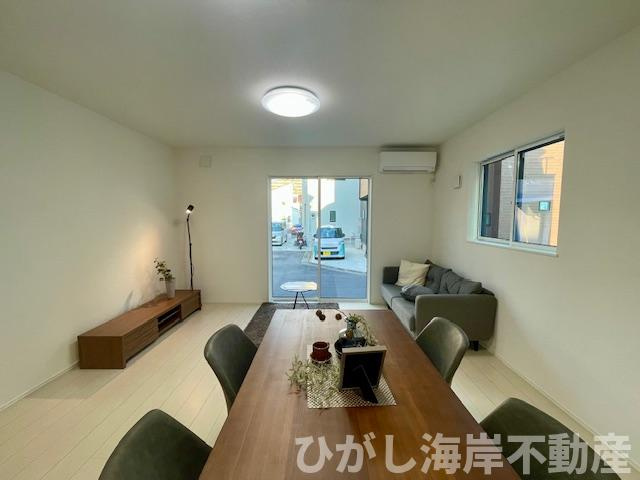 茅ヶ崎市今宿　新築戸建　全4棟のダイニング|14.6帖　LDK