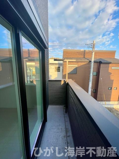 茅ヶ崎市今宿　新築戸建　全4棟のバルコニー|バルコニー