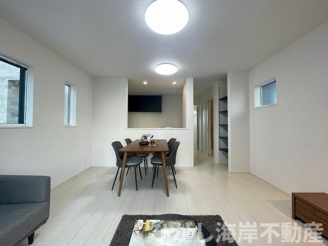 茅ヶ崎市今宿　新築戸建　全4棟のキッチン|14.6帖　LDK