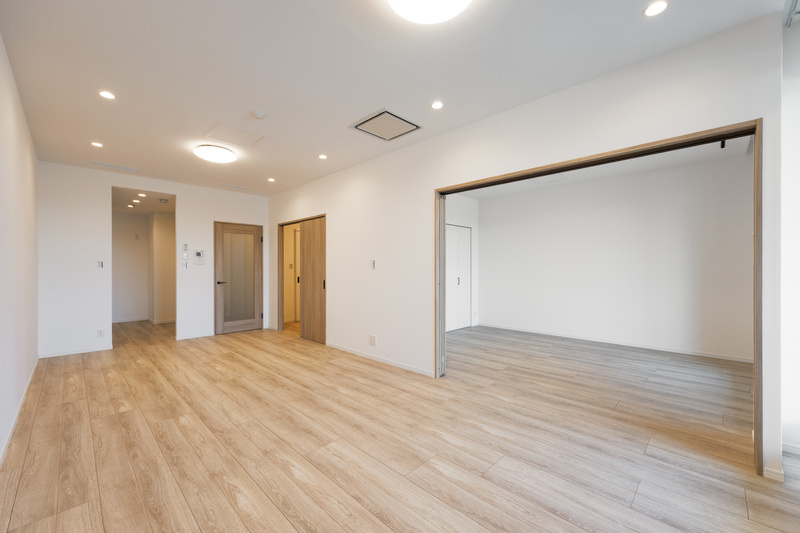 中央区日本橋箱崎町の賃貸マンションの居間・リビング