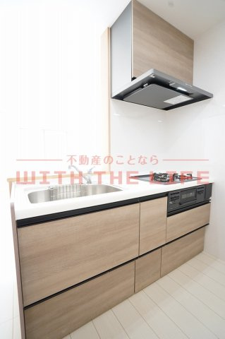 エスカレント広川【キャッシュバック対象物件】のキッチン|キッチンでお料理をお楽しみください