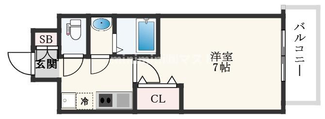 LIVIAZ OSAKA Veriteの間取り
