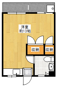 【間取り】 | 屋嘉比アパート