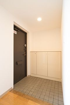 パーク・ノヴァ柏の玄関