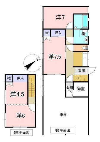 【間取り】 | 住吉町住宅・店舗 | 4k