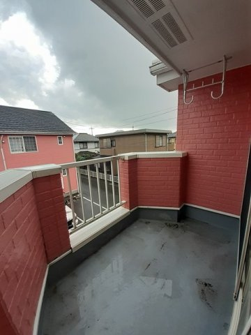 パストラルＡのバルコニー