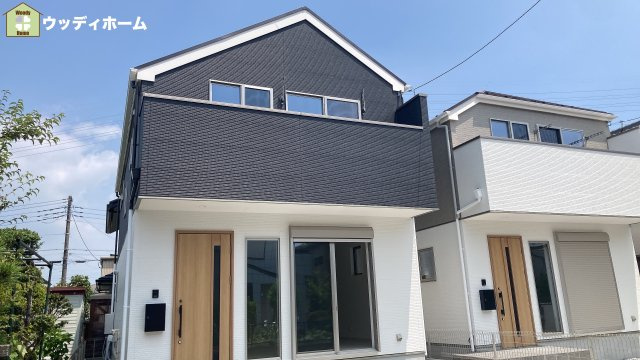 越谷市上間久里1期　新築一戸建て　1号棟の外観