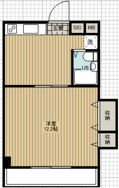 【間取り】 | ハイツ大東