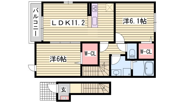 サンリットの間取り