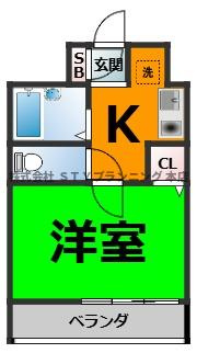 仲介手数料０円！アーバンポイント川名本町の間取り