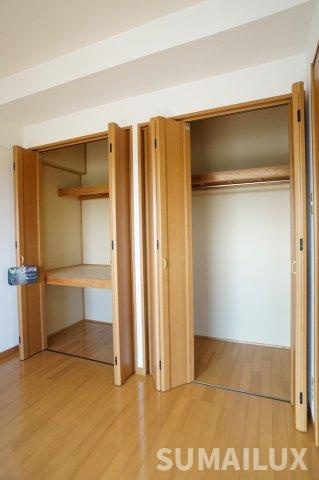 熊本市南区近見９丁目のアパートの収納