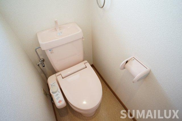 熊本市南区近見９丁目のアパートのトイレ