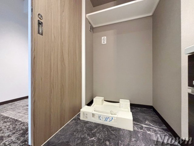 【設備】 | T’s RESIDENCE NAGOYA | 洗濯機置き場です