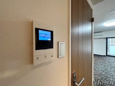【セキュリティ】 | T’s RESIDENCE NAGOYA | モニター付きインターホンです