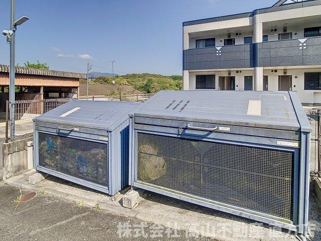 宮若市龍徳のアパートの展望