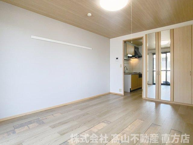 宮若市龍徳のアパートの洋室