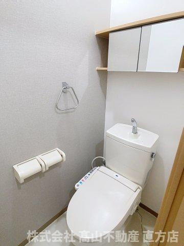 宮若市龍徳のアパートのトイレ