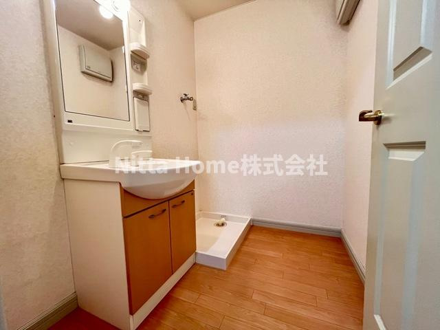 アルシオーネ　壱番館の洗面所|脱衣所スペースです◎