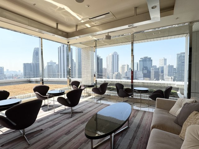 ファーストリアルタワー新宿のその他共用部分|スカイラウンジ