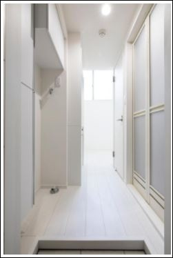 カーサマグノリアの玄関