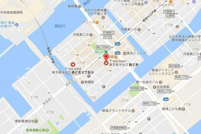 【地図】 | エルボヌール勝どき