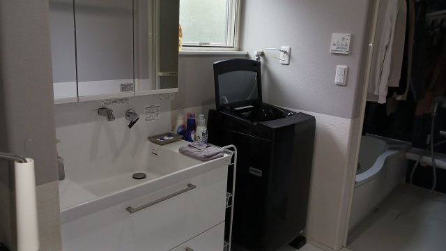 山手町5丁目　アイデザインホームの独立洗面台