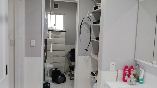 山手町5丁目　アイデザインホームのランドリースペース