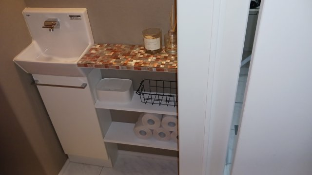 山手町5丁目　アイデザインホームのトイレ