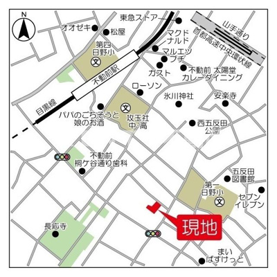 【地図】 | ジニア不動前