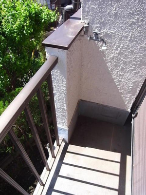 【バルコニー】 | エンジェルハイツ～中原1丁目～