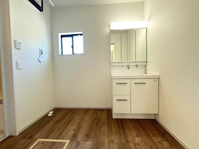 【洗面所】 | 春日市須玖南6丁目2期　1号棟（全2棟）【仲介手数料無料・0円】 | 現地写真。