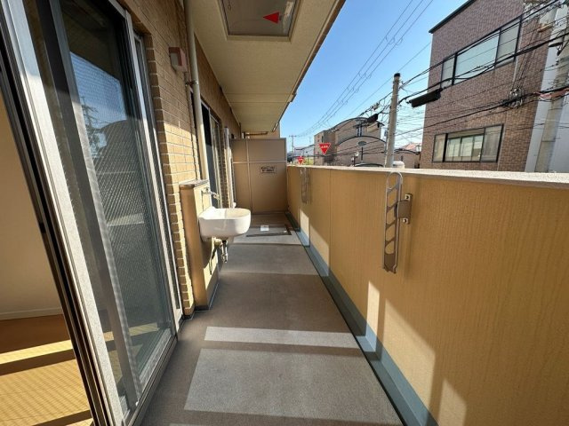 オランジュール芦屋のバルコニー